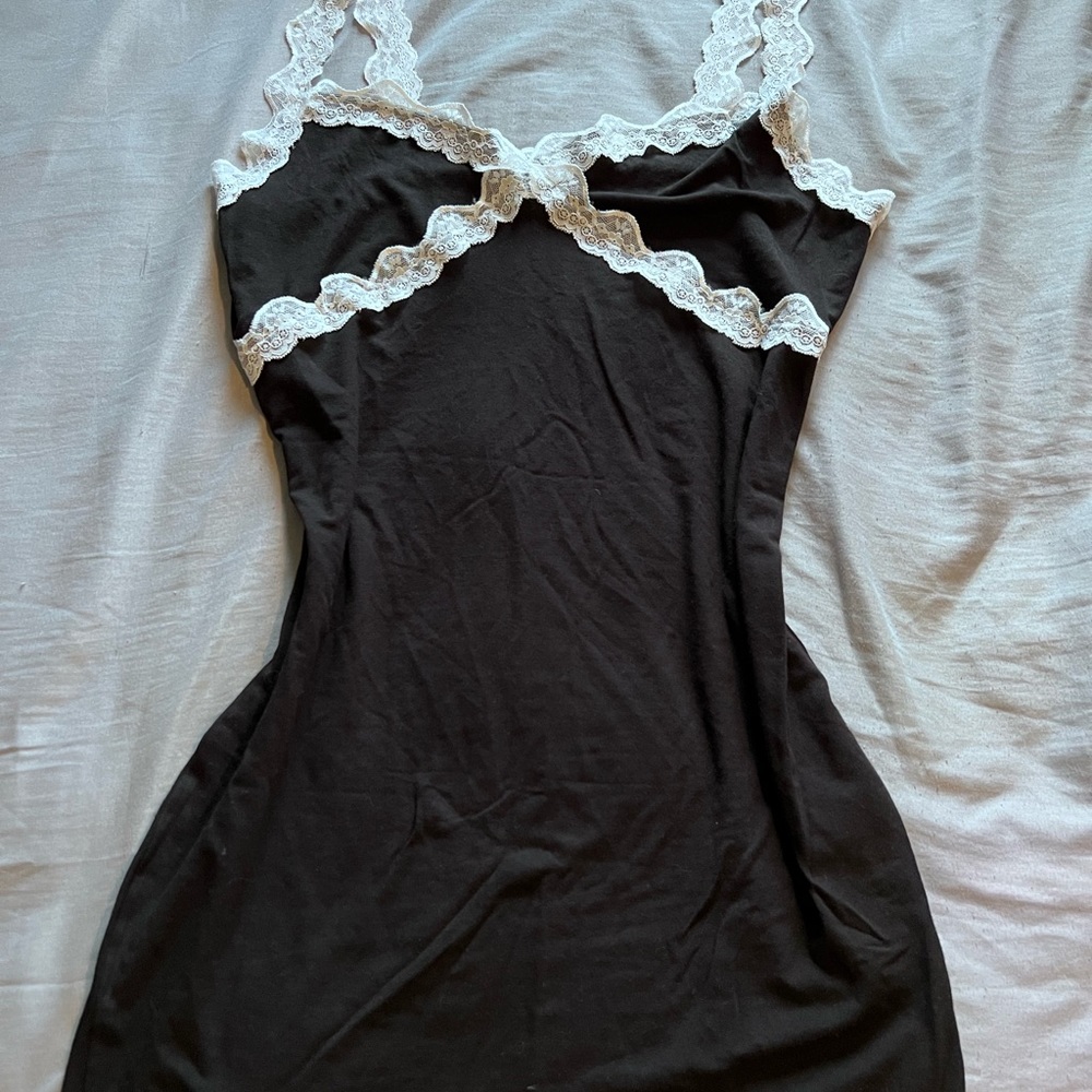 SHIEN laced bodycon dress